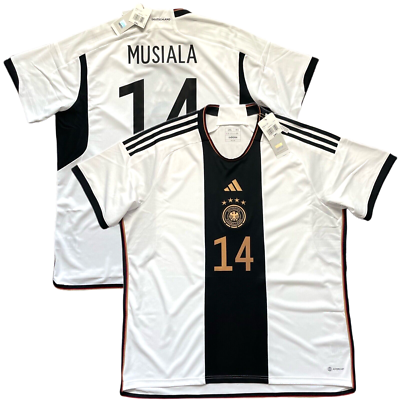 ウェア 2022-23 Germany  L/S Shirt 2022/23 Germany Home Jersey #14 Musiala 2XL adidas World Cup