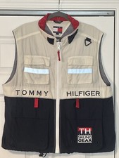 Tommy Hilfiger vintage sailing gear vest mens...