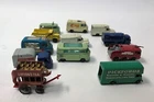 LOT OF 12 VINTAGE PRE-MATCHBOX LESNEY TRUCKS