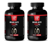 amino acids bcaa - AMINO ACID 1000mg - muscle recovery supplement 2 Bottles