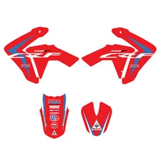 HONDA CRF110 TEAM GRAPHICS KIT STICKERS 2013 2014 2015 2016 2017 2018 MOTOCROSS