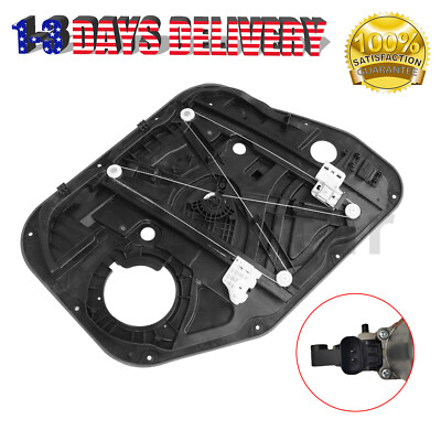 Power Window Regulator w/ Motor Front Right Passenger For 16-21 Hyundai Tucson
