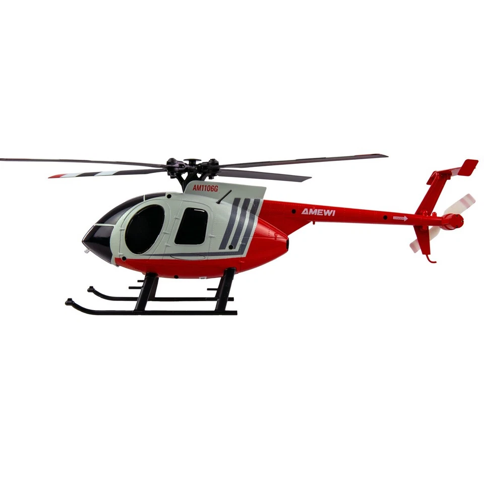 Amewi 25354 Hughes MD500 Helikopter Militär 4-Kanal 6G RTF Zivil - Bild 3 von 4