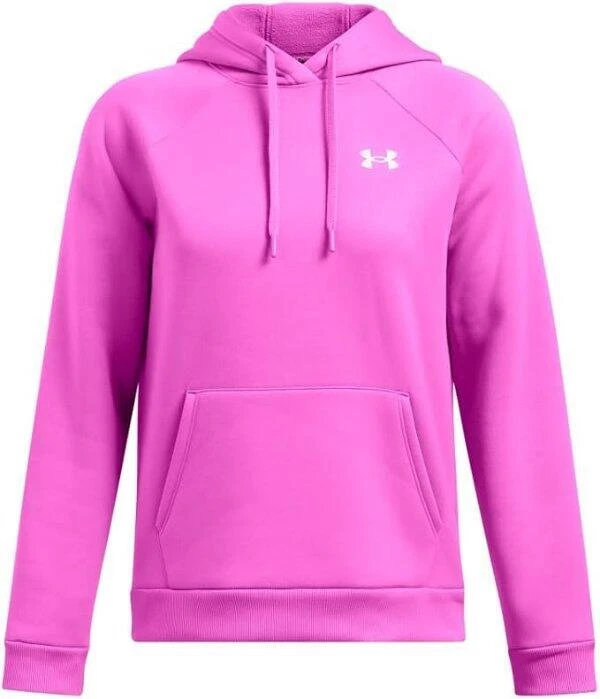 Under Armour Women's Fleece Hoodie LS Medium Vivid Pink NWT