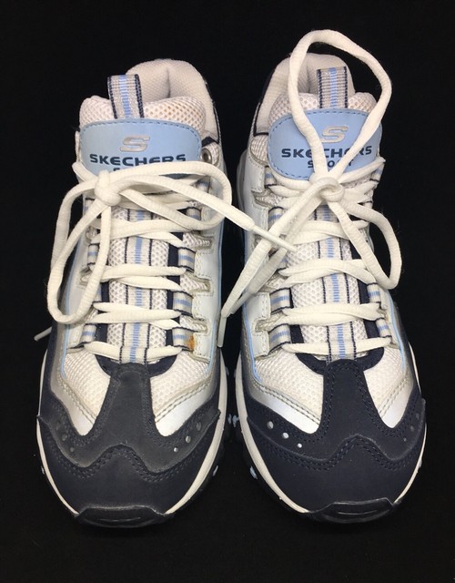 skechers leather tennis shoes