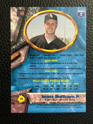 1994 Bowman Best Blue & Red- - Pick A Card -#1 - #98 +BC +RC +SV +HOF - Picture 8 of 78
