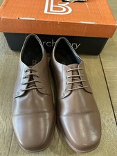 Birchbury Brenston Moonrock Men's US    13 14 Barefoot Leather dress shoe