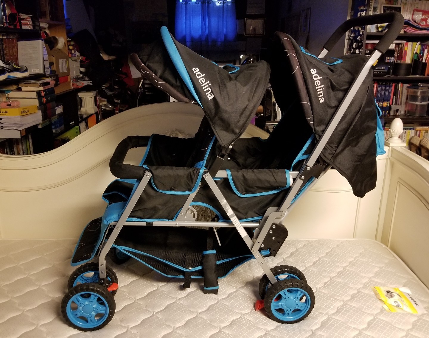 adelina double stroller