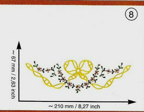 PATTERN COMBO #48 Pfaff Creative Fantasy Embroidery Card - 7560 7570 2140 2170 - Picture 7 of 11