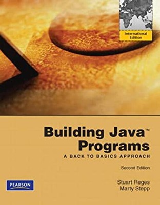 Erstellen von Java-Programmen: Ein Back to Basics-Ansatz Marty, Reges,