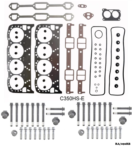 Jeu de Joints Culasse pour Chevrolet Corvette 5.7 L. OHV 1984-1996 Ra / 090RB - Photo 1/5