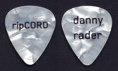 Keith Urban Danny Rader Weiß Perle Gitarre Pick - 2016 Ripcord Tour