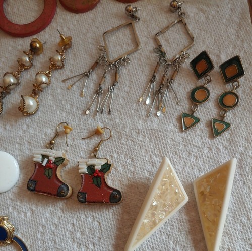 20 paia di orecchini vintage - Foto 6 di 8