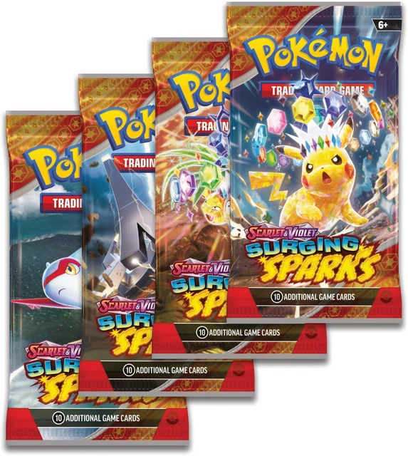 Surging Sparks x3 Booster Packs
