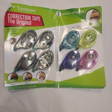 8-Pack Tombow Correction Tape - 1/16 in x 32 ft Each