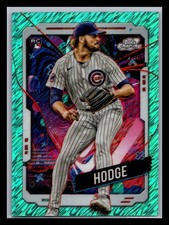 2024 Topps Chrome Cosmic #147 Porter Hodge Aqua Equinox Refractors #/199