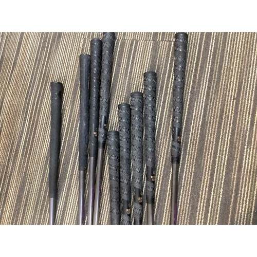 Honma LB-708 24K GP Iron Set Left 9pcs 3-11 Graphite Titanium Carbon Flex R - Picture 5 of 6