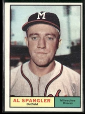 1961 Topps Al Spangler Milwaukee Braves #73