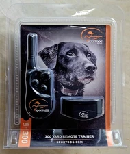 🐕 SportDOG YT Trainer Dog Remote Training Collar Rechargeable 300 Yard, New