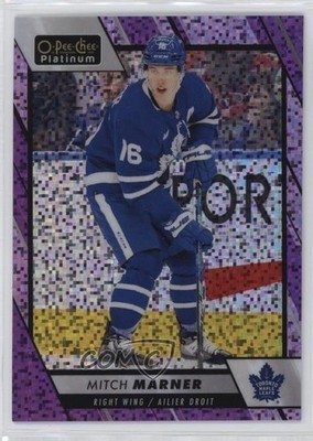 2023-24 O-Pee-Chee Platinum Violet Pixels 143/299 Mitch Marner #110 1u0c