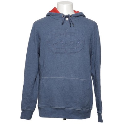 Ecko Unltd, Kapuzenpullover, Größe: L, Blau/Rot, Baumwolle/Polyester, Print #Uua