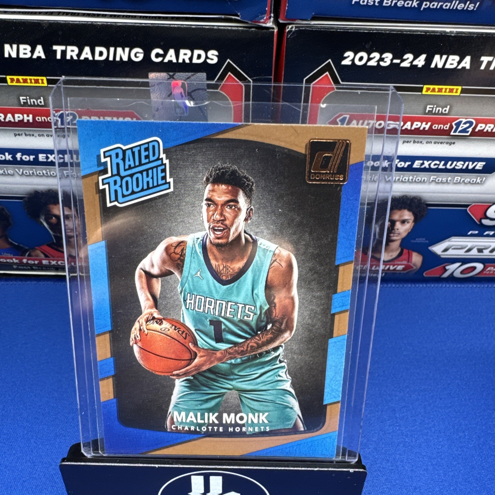 2017-18 Panini Donruss - Rated Rookies Malik Monk #190 (RC)