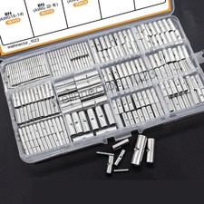 Bare Copper Butt Connectors Splice Crimp Wire Terminals Non-Insulated