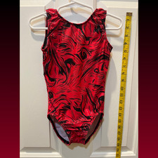 Motionwear Practice Leotard Child Small Gymnastics Pre Owned Excellent Condition