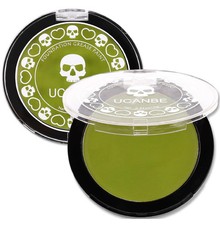 UCANBE Ogre Green Face Body Paint Makeup Foundation, Green Greasepaint for Chris