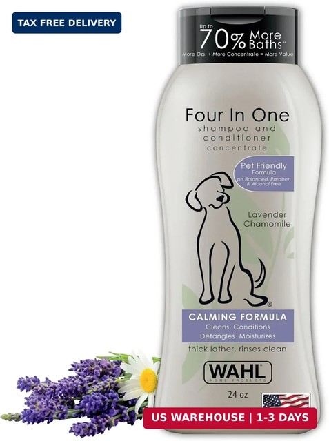 Wahl 4-in-1 Calming Formula Shampoo & Conditioner