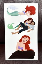 Disney The Little Mermaid Princess Ariel Scene Custom Jumbo Sticker Sheet Set