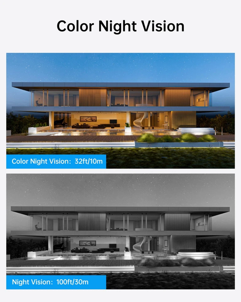 Add-On DVR Flashing Light Bullet Camera with Sensor Spotlight, 4K UHD Video, ... - Image 3 of 4