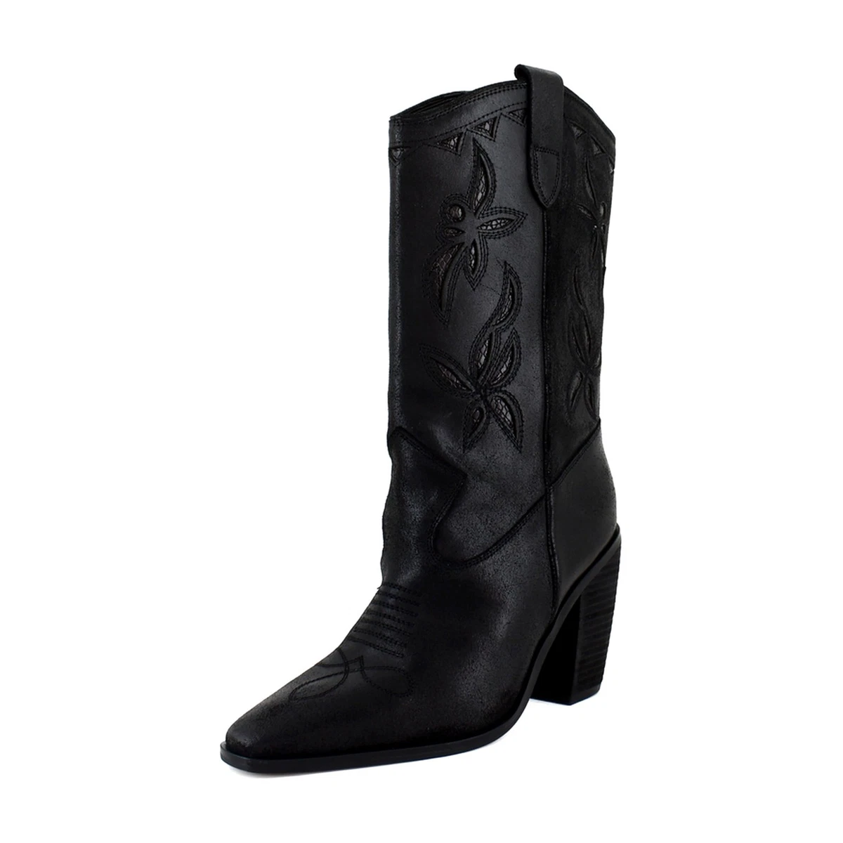 Bottines Vince Camuto En Daim Noir - Taille US 8.5 (EU 38.5) - Talons Hauts - Occasion