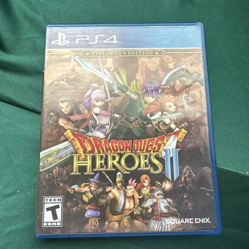 Dragon Quest Heroes 2 II Explorer’s Edition PS4 Unused