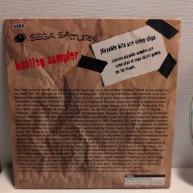 Bootleg Sampler (Sega Saturn) With Cardboard Sleeve 
