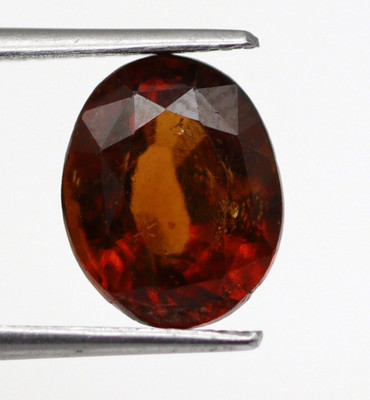 Lose 9x7 MM Oval Schliff 3.15 Karat Naturbraun Hessonit Granat Ceylon Edelstein