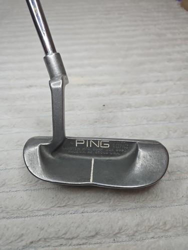 Ping Karsten Right Hand B60 Putter Steel Head & Shaft 36 Inch Original Grip - Picture 15 of 24