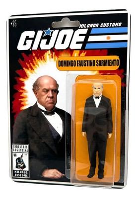 ''Domingo Faustino Sarmiento'' Figura/ Muñeco Coleccionable