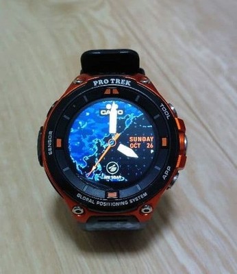 CASIO PRO TREK Smart WSD-F20 Mens Watch Digital Black from Japan