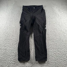 Rapha Cycling 3/4 Tights Womens Large Black W/ Pad Capris Road Bike Shorts