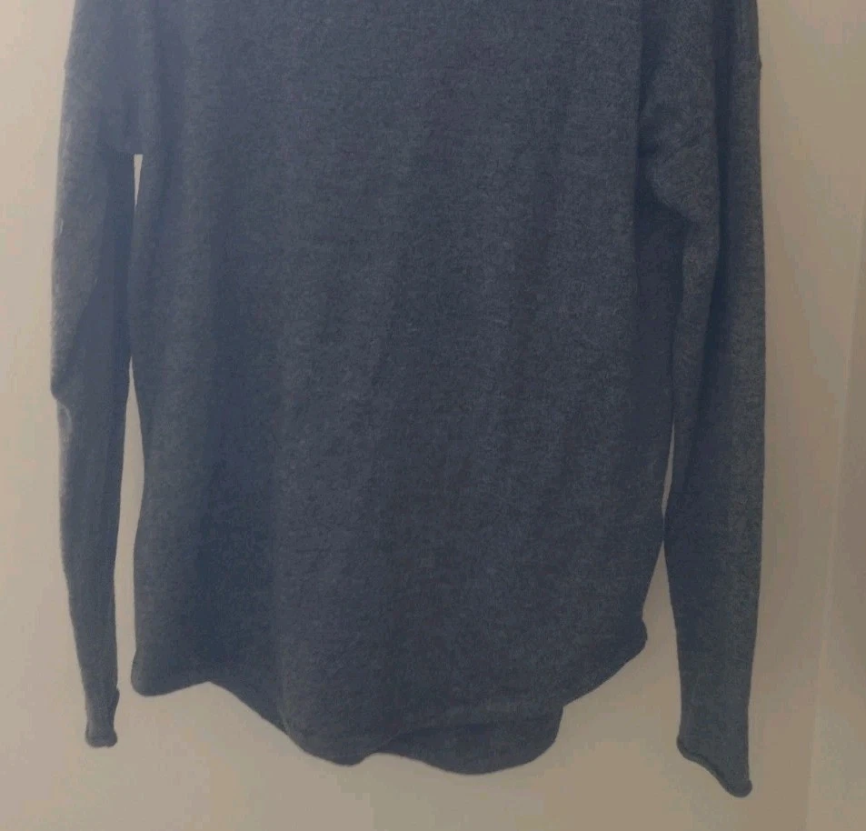 smartwool wool blend curved hem active outdoors sweater