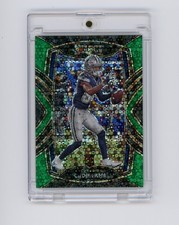 2020 Panini Select CeeDee Lamb #257 Green No Huddle Disco Prizm Rookie /5