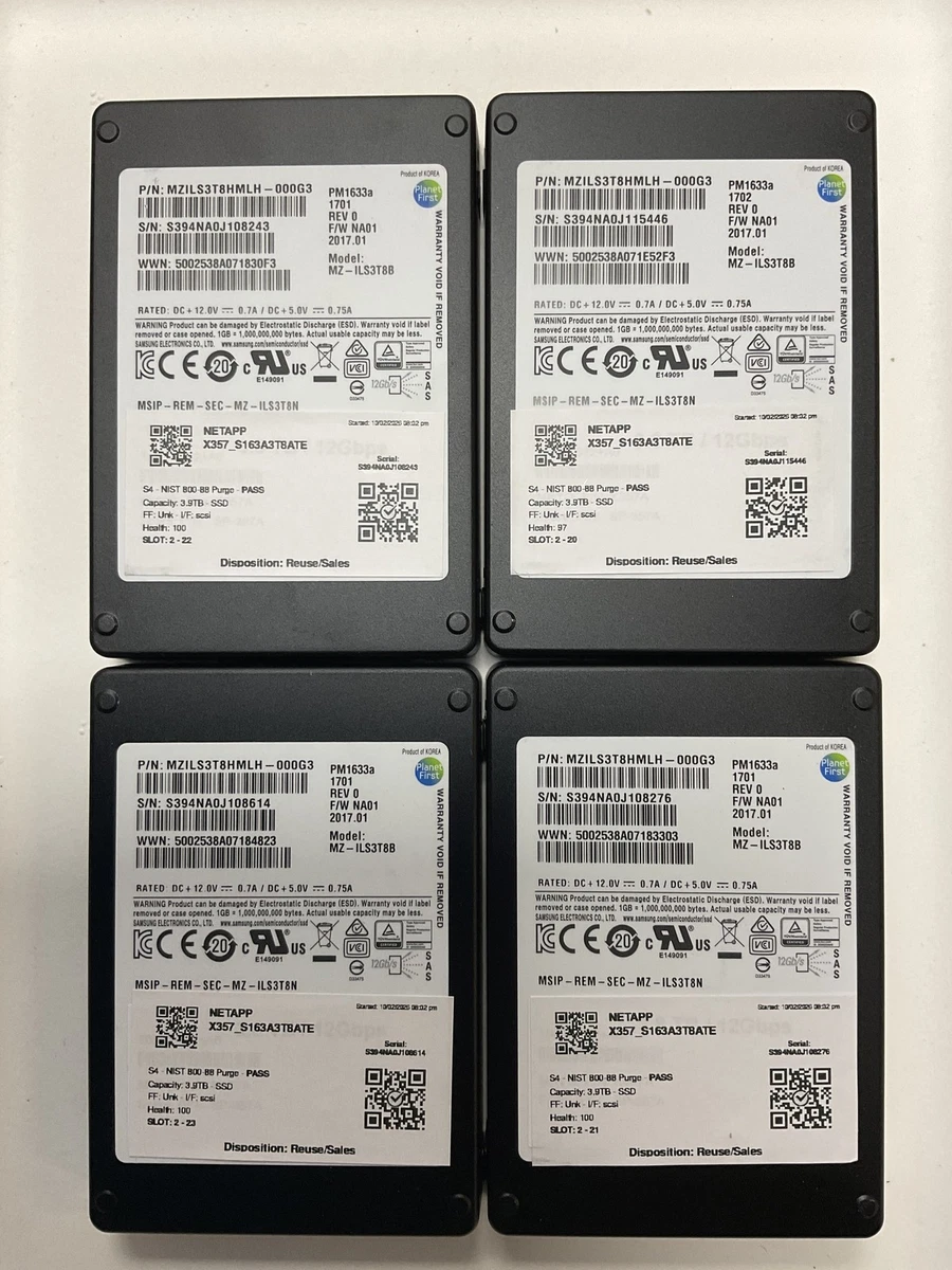 25+ Samsung SAS Solid-State Drives for sale | Updated Oct 2026