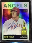 2021 TOPPS #CAC-MT ANNIVERSARY ALL-STAR ROOKIE CUP AUTOGRAPH MIKE TROUT *ON CARD