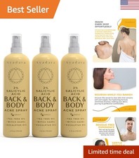 Ultimate Acne Body Spray   3-Pack Salicylic Acid Treatment for Flawless Skin