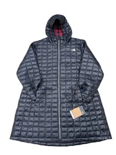 The North Face Thermoball ECO Parka Long Insulated Black Jacket SZ XS NWT