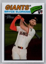 2026 Topps Heritage Chrome  #310 Bryce Eldridge San Francisco Giants