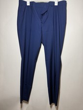 Kenneth Cole Reaction Men's Techni-Cole Flex Suit Separate Pants Blue 36W x 30L