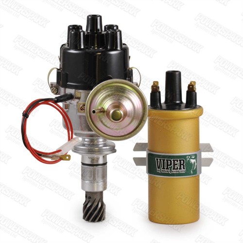 Lotus Twin Cam Electronic Distributor Gold Viper Non Ballast Coil Kent engine - 第 1/9 張圖片
