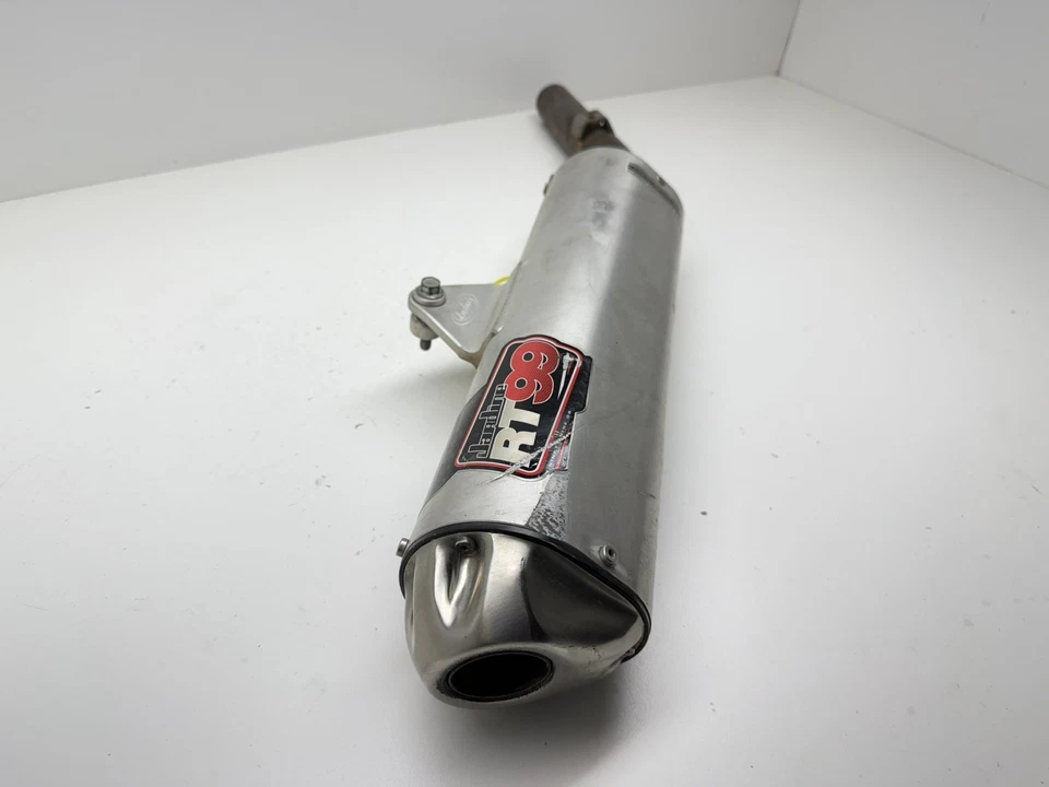 Honda CRF250R CRF250 2009 Jardine escape completo tubo de cabezal silenciador deslizable Foto 4 de 4